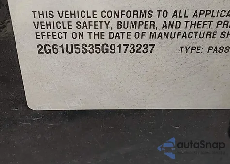 2016 Cadillac Xts W20 Livery Package z USA, uszkodzony, nr VIN 2G61U5S35G9173237